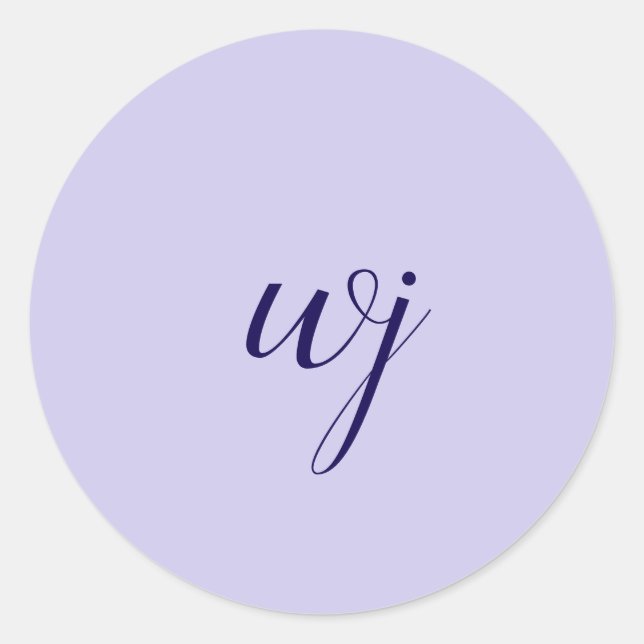 Adesivo Sinais de inscrição personalizados azuis legantes (Frente)