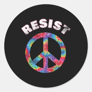 Adesivo Sinais de paz bonitos protesto pacífico resiste