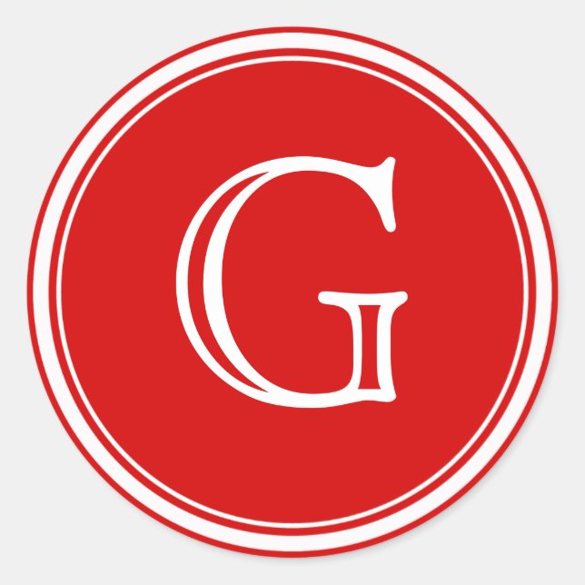 Adesivo Sinais Favoráveis do Envelope Vermelho (Frente)