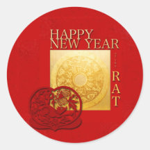 Sinais Zodiac Papercut Chinês Ano 2020