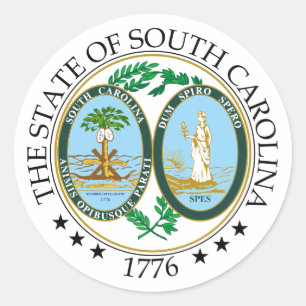 Adesivo Sinal da Carolina do Sul