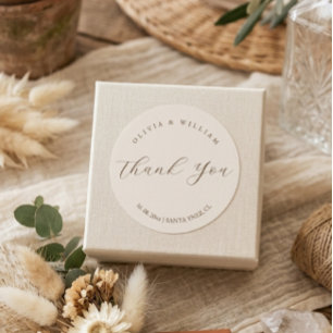 Adesivo Sinal de Casamento Personalizado com Letra Moderna
