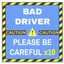 Sinal de driver defeituoso de precaução para drive