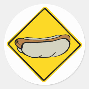 ADESIVO SINAL DE ESTRADA 1 DO CACHORRO QUENTE