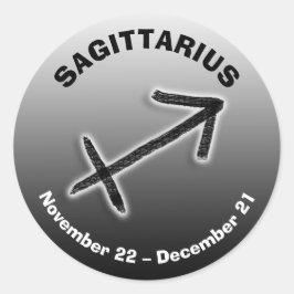 Adesivo Sinal de Horoscópio Astrologia Sagitário