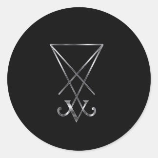 Adesivo Sinal de Lúcifer - Símbolo do satanismo