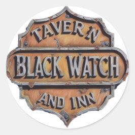 Adesivo Sinal De Metal Distinto Para Tavern E Inn De Relóg