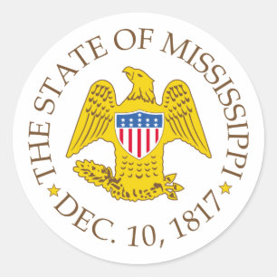 Adesivo Sinal de Mississippi