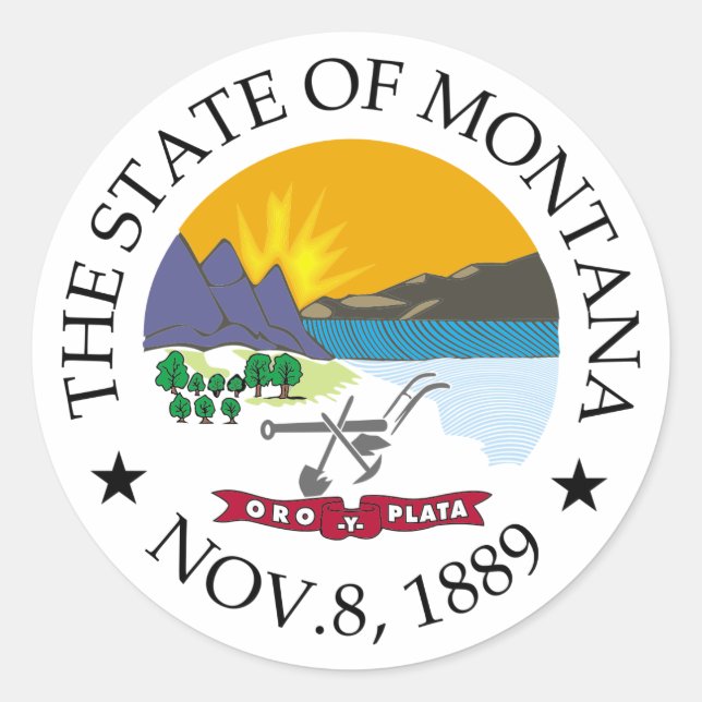 Adesivo Sinal de Montana (Frente)