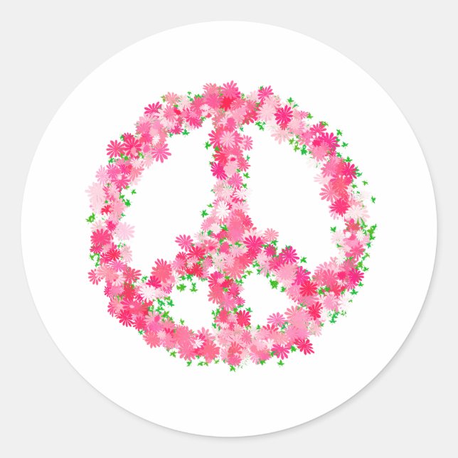 Adesivo Sinal de Paz (Frente)