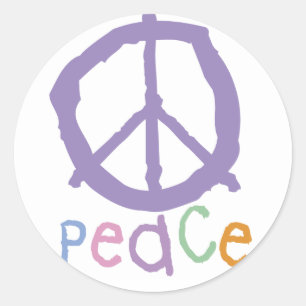 Adesivo Sinal de paz da criança