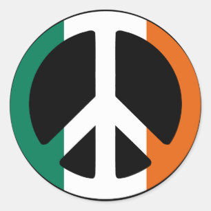 Adesivo Sinal de paz da Irlanda