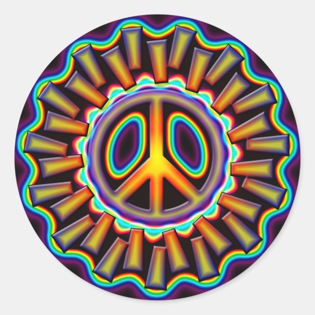ADESIVO SINAL DE PAZ LONGE OUT (Frente)
