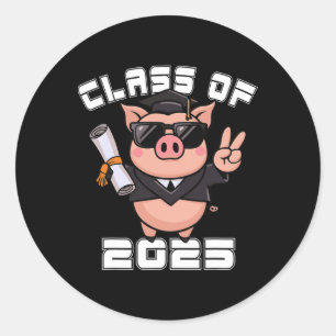 Adesivo Sinal De Paz Porco Cl De Graduação De 2025
