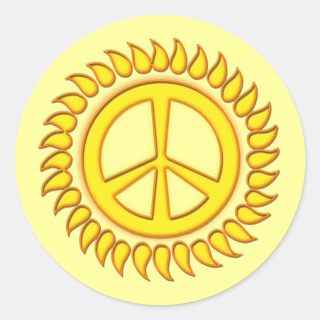 ADESIVO SINAL DE PAZ SUN (Frente)