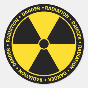 Adesivo Sinal de perigo