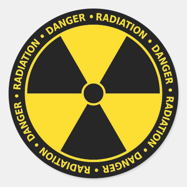 Adesivo Sinal de perigo (Frente)