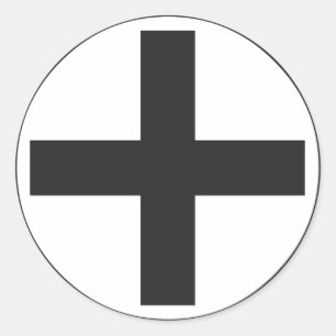 Adesivo Sinal de Preto Mais