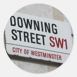 Adesivo Sinal de Rua Downing