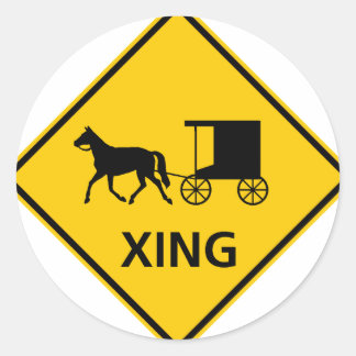 Adesivo Sinal de Via Rodoviária com Traço de Cavalo