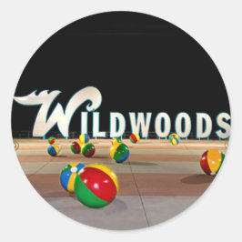 Adesivo Sinal de Wildwood em Nova Jersey