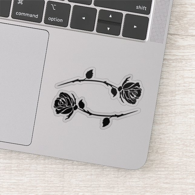 Adesivo sinal de zodíaco floral do Cancer astrologico (Detalhe)