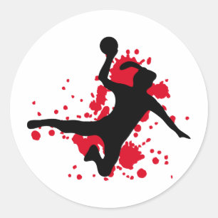 Adesivo Sinal do handball de Frauenhandball