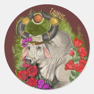 Adesivo Sinal do zodíaco do Taurus