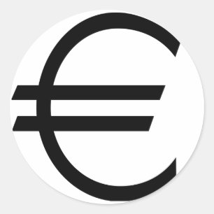 Adesivo Sinal Euro