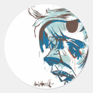 Adesivo Sinal Japonês - Vermelho