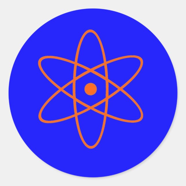 Adesivo Sinal nuclear (Frente)