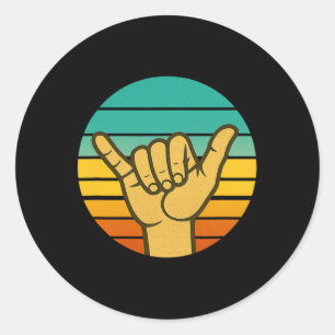 Adesivo Sinal Retro Shakasurf Legal Surfista Antigo Vintag