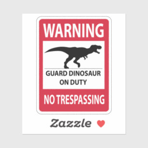 Adesivo Sinal Sem Transmissão (T-Rex)
