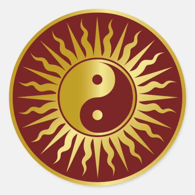 Adesivo Sinal Sun Yi Yang Design (Frente)