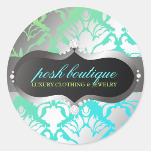 Adesivo Sinal Zeopard 311 encontra Limão Damask Shimmer Oc