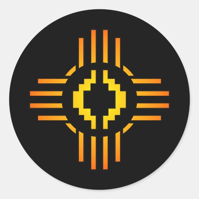 Adesivo Sinal Zia Sun (Frente)