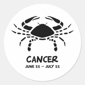 Adesivo sinal zodiótico do cancer