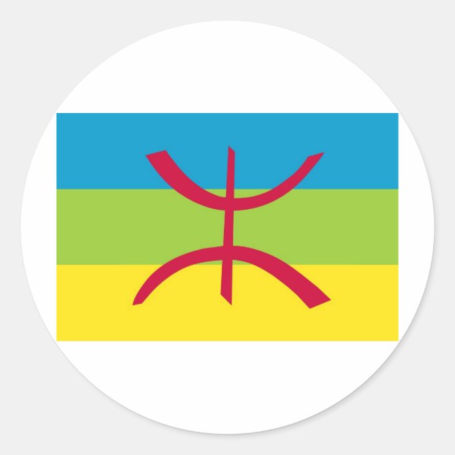 Adesivo Sinalizador Amazigh (Frente)