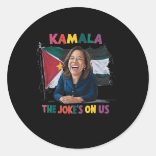 Adesivo Sinalizador Anti Kamala Harris Palestina