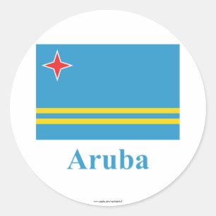 Adesivo Sinalizador Aruba com Nome