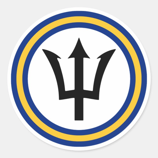 Adesivo Sinalizador Barbados (Frente)