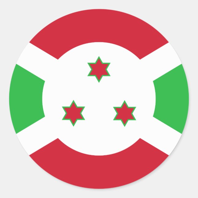 Adesivo Sinalizador Burundi (Frente)