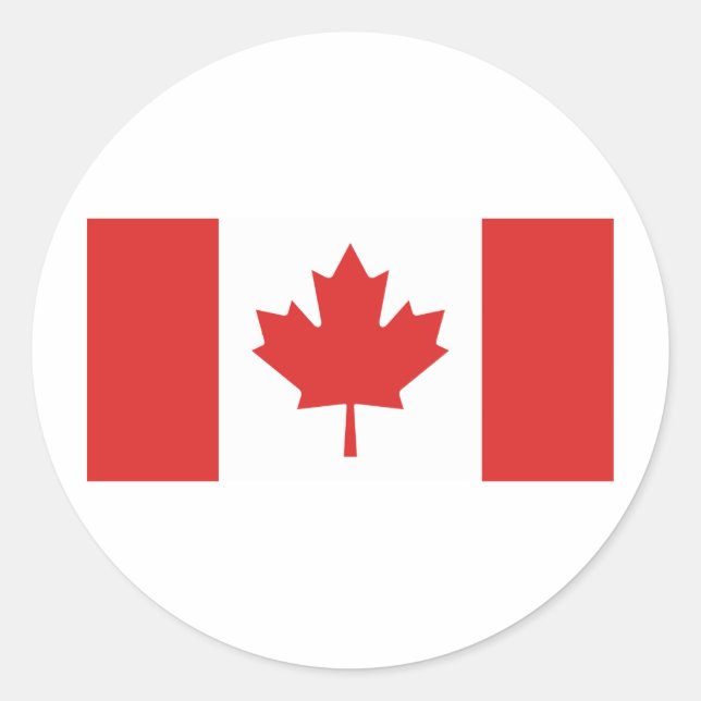 Adesivo Sinalizador Canadá (Frente)