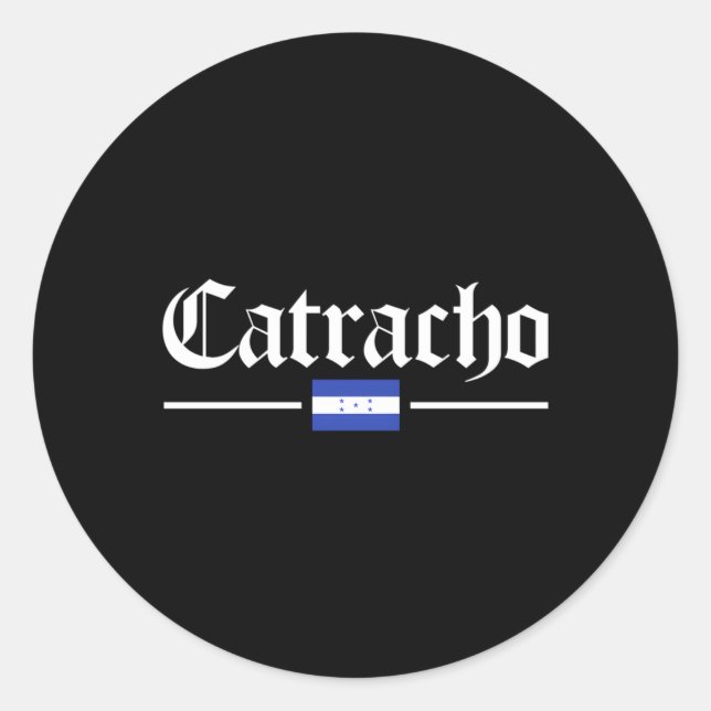 Adesivo Sinalizador Catracho Honduras (Frente)
