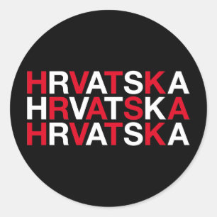 Adesivo Sinalizador CROÁCIA