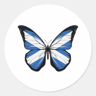 Adesivo Sinalizador da Borboleta da Escócia