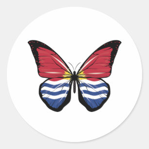 Adesivo Sinalizador da Borboleta Quiribati