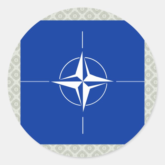 Adesivo Sinalizador de alta qualidade Nato (Frente)