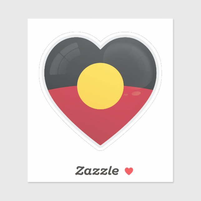 Adesivo Sinalizador de amor de origem (Folha)