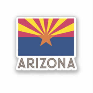 Adesivo Sinalizador de arizona